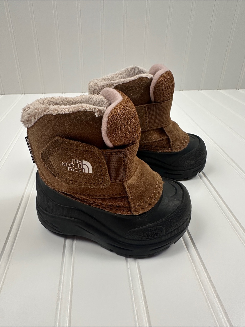 The North Face Toddler Alpenglow II Boots Size 4 in Toasted Brown